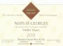 Domaine Daniel Rion & Fils Nuits-St-Georges Vieilles Vignes 2011 Front Label