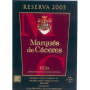 Marques de Caceres Rioja Reserva 2005 Front Label