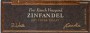 Gallo of Sonoma Frei Ranch Zinfandel 1996 Front Label
