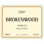 Brokenwood Hunter Valley Shiraz 2007 Front Label