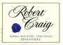 Robert Craig Cellars Howell Mountain Zinfandel 2007 Front Label
