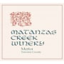 Matanzas Creek Sonoma County Merlot 2006 Front Label