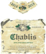 Domaine de Chantemerle Chablis 2015 Front Label