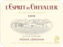L'Esprit de Chevalier Pessac Leognan 2009 Front Label