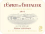 L'Esprit de Chevalier Pessac Leognan 2010 Front Label