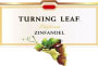 Turning Leaf Zinfandel 1997 Front Label