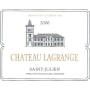 Chateau Lagrange  2006 Front Label