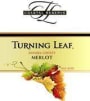 Turning Leaf Coastal Reserve Merlot 1997 Front Label
