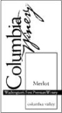 Columbia Winery Merlot 1997 Front Label