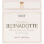 Chateau Bernadotte  2007 Front Label