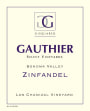 Gauthier Los Chamizal Vineyard Zinfandel 2013 Front Label