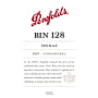 Penfolds Bin 128 Coonawarra Shiraz 2007 Front Label
