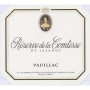 Chateau Pichon Longueville Comtesse de Lalande Reserve de la Comtesse 2007 Front Label