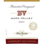 Beaulieu Vineyard Napa Valley Cabernet Sauvignon 2007 Front Label
