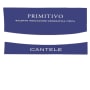 Cantele Primitivo 2007 Front Label