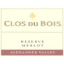 Clos du Bois Alexander Valley Reserve Merlot 2006 Front Label