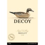 Decoy Merlot 2008 Front Label