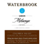 Waterbrook Melange Red Blend 2008 Front Label
