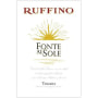 Ruffino Fonte al Sole 2008 Front Label