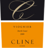 Cline North Coast Viognier 2009 Front Label