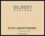 Gilbert Cellars Gewurztraminer 2013 Front Label