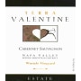 Terra Valentine Wurtele Vineyard Cabernet Sauvignon 2006 Front Label