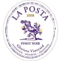 La Posta Glorieta Vineyard Pinot Noir 2008 Front Label