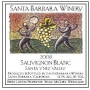 Santa Barbara Winery Santa Ynez Valley Sauvignon Blanc 2008 Front Label