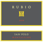 Poggio San Polo Rubio 2008 Front Label