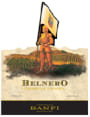 Banfi Belnero Toscana 2007 Front Label