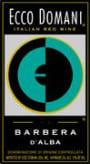 Ecco Domani Barbera d' Alba 1997 Front Label