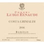 Luigi Einaudi Barolo Costa Grimaldi 2006 Front Label