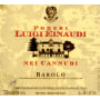 Luigi Einaudi Barolo Cannubi 2006 Front Label