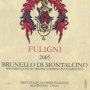 Fuligni Brunello di Montalcino 2005 Front Label