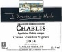 Dom. de la Motte Chablis Cuvee Vieilles Vignes 2014 Front Label