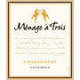 Menage a Trois Chardonnay 2008 Front Label