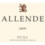 Finca Allende  2005 Front Label