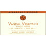 Robert Sinskey Vandal Vineyard Pinot Noir 2007 Front Label