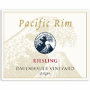 Pacific Rim Dauenhauer Vineyard Riesling 2007 Front Label