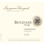 Benziger Sangiacomo Chardonnay 2008 Front Label