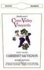 Anderson's Conn Valley Vineyards Cabernet Sauvignon Reserve (375ML half-bottle) 2006 Front Label