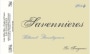 Chateau Soucherie Thibaud Boudignon 'Les Fougeraies' Savennieres 2014 Front Label