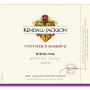 Kendall-Jackson Vintner's Reserve Riesling 2009 Front Label