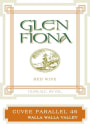 Glen Fiona Cuvee Parallel 46 2008 Front Label