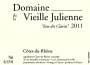 Domaine de la Vieille Julienne Cotes-du-Rhone lieu-dit Clavin Blanc 2011 Front Label
