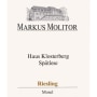 Markus Molitor Haus Klosterberg Riesling Spatlese 2008 Front Label