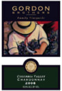 Gordon Brothers Chardonnay 2008 Front Label