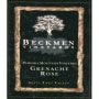 Beckmen Grenache Rose 2009 Front Label