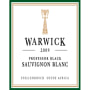 Warwick Professor Black Sauvignon Blanc 2009 Front Label