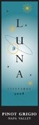 Luna Vineyards Pinot Grigio 2008 Front Label